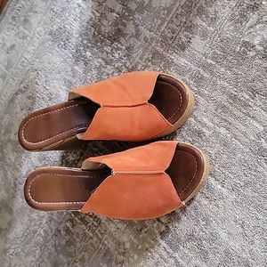 Mila Paoli platform wedge summer sandals made in Italy